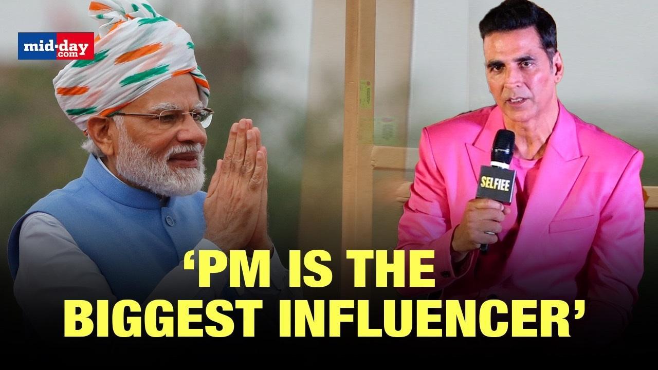 ‘PM Is The Biggest Influencer’ Says Akshay Kumar At Selfiee Trailer Launch